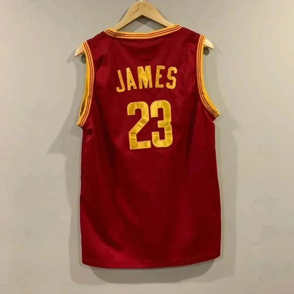 Lebron James Cleveland Cavaliers NBA  HOOPS Jersey - Picture 2 of 8